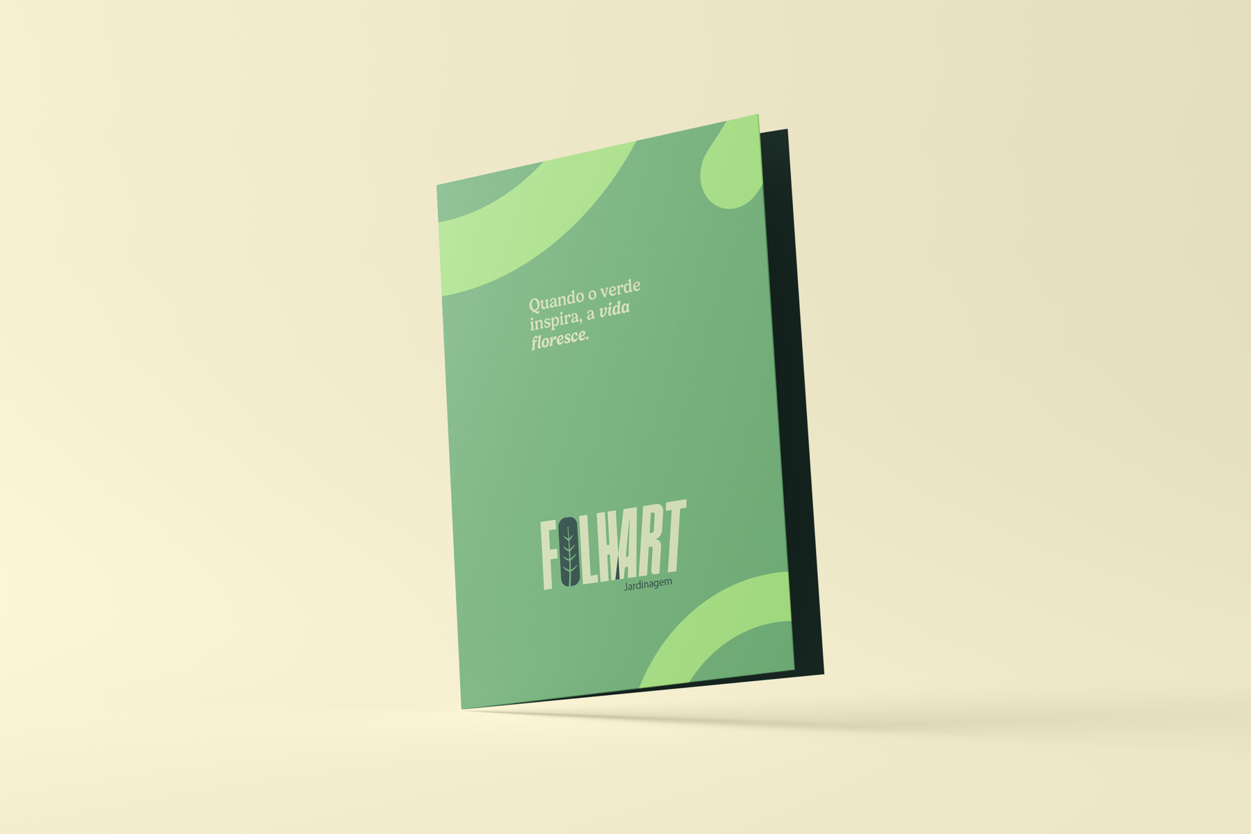 Folder de serviços FolhArt